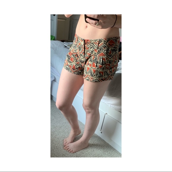 Aztec Print Shorts - Picture 3 of 4